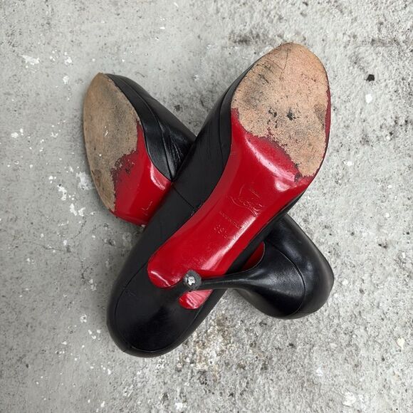 Christian Louboutin Black Women's Shoes - Picture 10 of 11